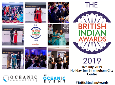 7th British Indian Awards 2019 are revealed